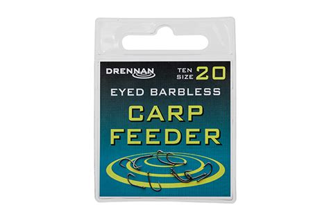 Eyed Barbless Carp Feeder Drennan International