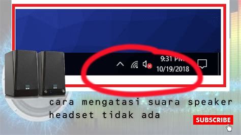 Suara Speaker Tidak Keluar Di Pc