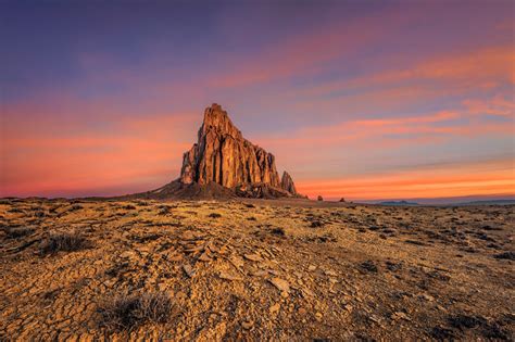 Shiprock Sunrise Focal World