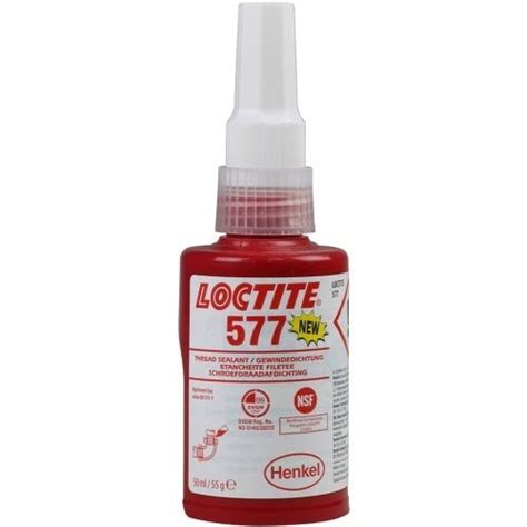 Loctite 577 Liquid Pipe Thread Sealant 50ml ValvesTubesFittings