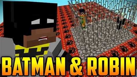 Minecraft Batman And Robin Robin Is Captured I Have To Save Him