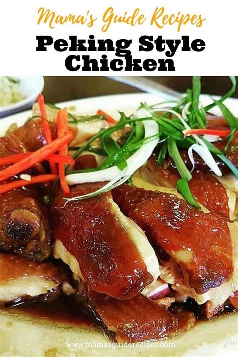 Peking Style Chicken Easy Chicken Recipes Chinese Chicken Recipes Chicken Recipes