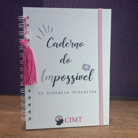 Caderno Do Imposs Vel Personalizado Elo Produtos Especiais