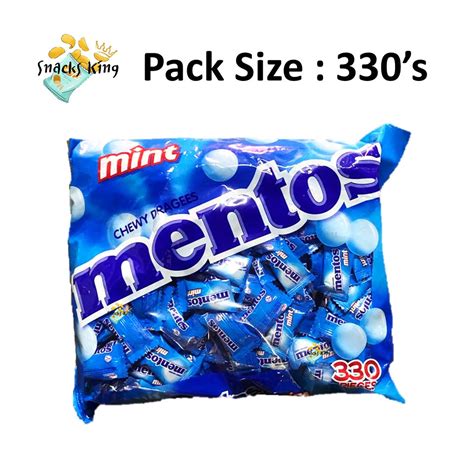 Mentos Mint Chewy Candy Gula Gula Mentos 330 Pcs Shopee Malaysia