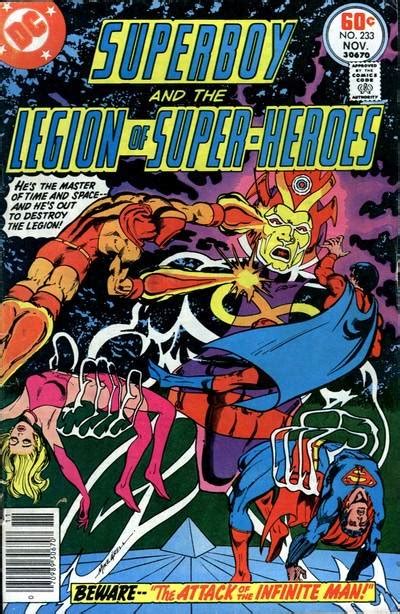 Superboy And The Legion Of Super Heroes 233 The Infinite Man Who