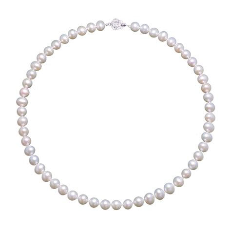 Viki Lynn Pearl Necklace 7 8mm Freshwater Cultured Pearls 925 Sterling