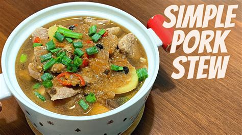 Simple Pork Stew Recipe Pork And Potato Stew Recipe Simple Pork Stew Best Stew Pork Stew