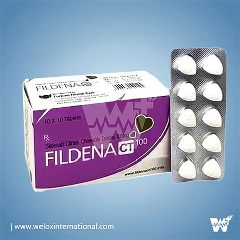 Fildena Ct 100 Mg Tablets At Rs 135 Stripe Erectile Dysfunction