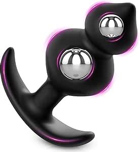 AMZII G 2 0 Anal Plug Buttplug Mit 2er Inneren Analkugeln Extra