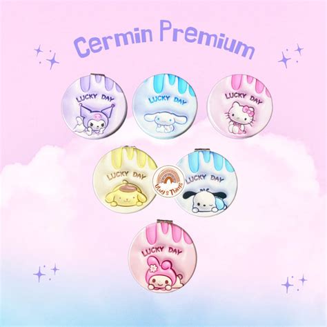 Jual Kaca Premium Melting Motif Sanrio Kuromi Melody Cinnamoroll