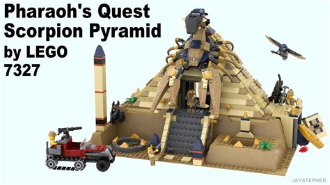 LEGO Pharaoh S Quest Scorpion Pyramid 7327 Review YouTube