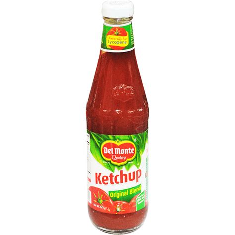 Del Monte Tomato Ketchup Original Blend 20oz Condiments Walter Mart