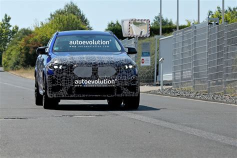 2024 BMW X6 M Facelift Spied On The Nurburgring With Minimal Camo