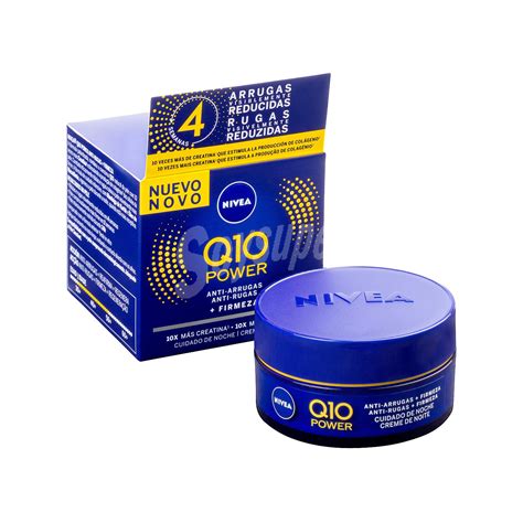 Crema Facial Reafirmante Antiarrugas Nivea Q De Noche Ml Zahomi