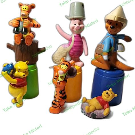 Jual Winnie The Pooh Piglet Tigger Roo Kanguru Kangaroo Mcd Mix Jadul