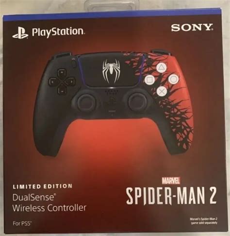 Ps5 Dualsense Marvels Spider Man 2 Limited Edition Wireless Controller