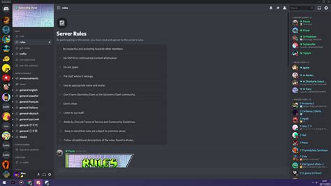 Nuevo Sistema De Reglas Discord