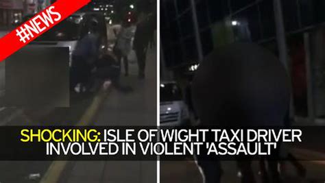 Woman Screams In Horror As She Attempts To Halt Assault On Taxi Driver