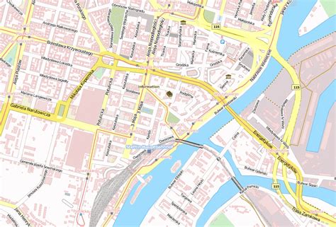 Manzelbrunnen Stadtplan Mit Luftansicht Und Hotels Von Stettin