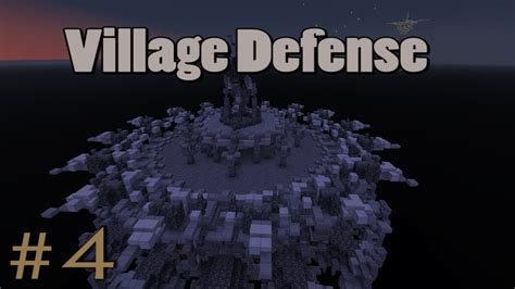 Minecraft Village Defense Youtube