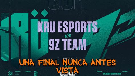 ASOMBROSA SERIE Y UN NUEVO CAMPEÓN KRÜ ESPORTS vs 9Z TEAM