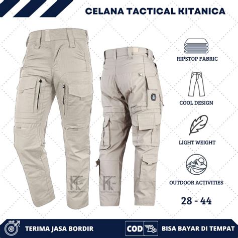 Jual Celana Tactical Kitanica Panjang Cargo Shopee Indonesia