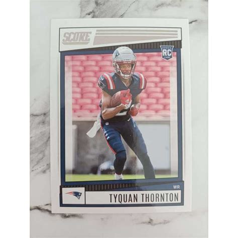 Tyquan Thornton Panini Score Rookie