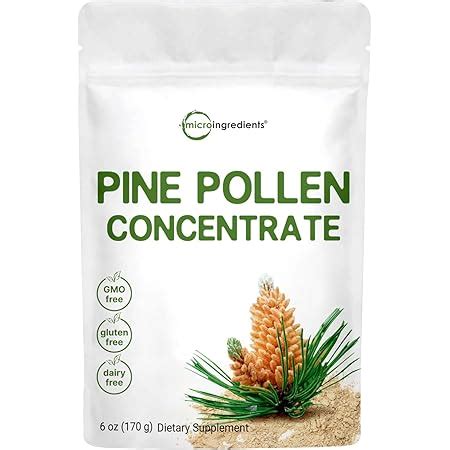 Amazon Pine Pollen Powder Ounce Wild Harvested Pinus