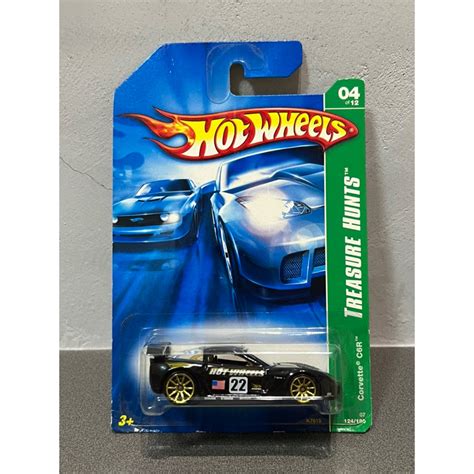 老卡寶藏車 Hot Wheels 風火輪 Corvette C6 普寶 普通寶藏車 TH Treasure Hunt 蝦皮購物