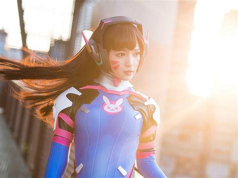 Mujeres Cosplay D Va Overwatch Overwatch Fondo De Pantalla Hd