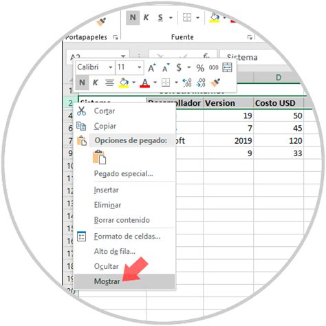 C Mo Ocultar Columnas O Celdas En Excel Solvetic