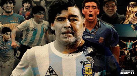 Vida Y Obra De Diego Armando Maradona El Gran ídolo Argentino Espn