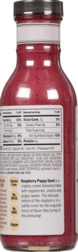 Briannas® Raspberry Poppy Seed Dressing 12 Fl Oz Kroger