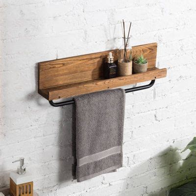 Mygift Wall Mounted Towel Rack Wayfair In Wall Towel Racks