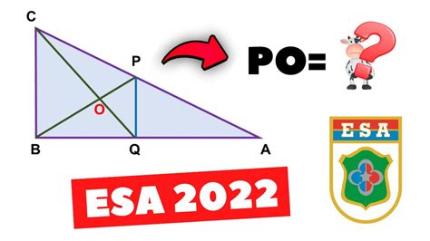 A QUESTÃO MAIS DIFÍCIL DA ESA 2022 Geometria Plana Qual é a medida