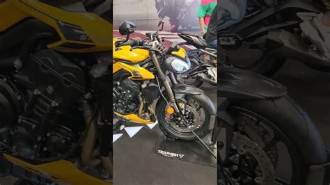 LANÇAMENTO TRIUMPH STREET TRIPLE 765 YouTube