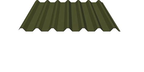 Pvc Plastisol Coated Steel Box Profile Roofing Sheet 341000 From £1071