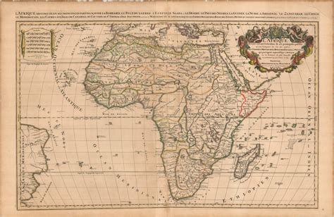 L Afrique divisée suivant l estendue de ses principales parties