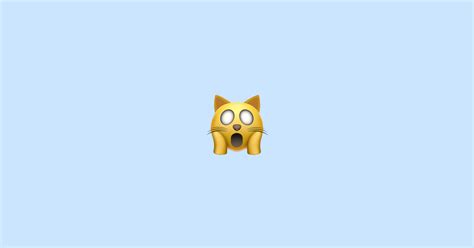 🙀 Weary Cat Face Emoji Meaning