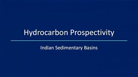 PDF Indian Sedimentary Basins Directorate General Of Online