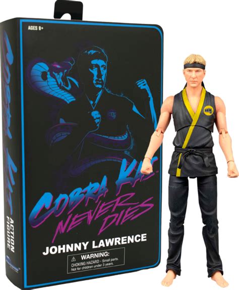 Cobra Kai Johnny Lawrence Vhs 7” Scale Action Figure 2022 Sdcc Excl Dee Pop Culture And Ts