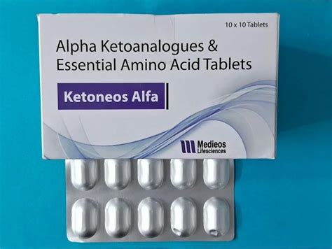 Nephrology Ketoneos Alfa Alpha Keto Analogue Tablets Authorized