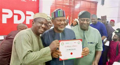 Benue 2023 Uba Pdp Guber Candidate Receives Certificate Of Return Globalsentinel