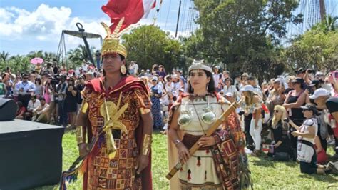 Lanzamiento Internacional Del Inti Raymi En Miami Se Vivi Por Tvper