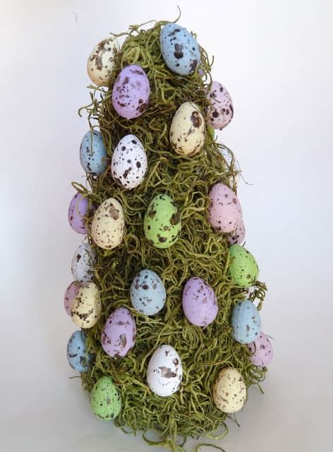 Easter Egg Moss Tree Simply Designing With Ashley