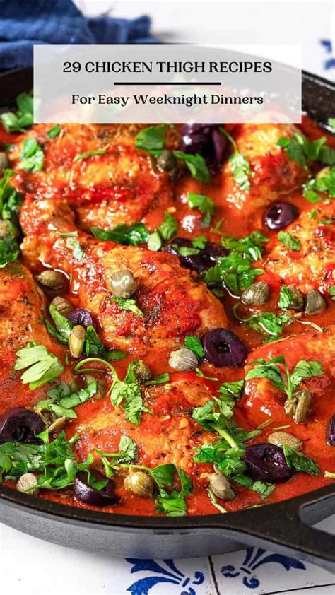 Best Chicken Thigh Recipes The Mediterranean Dish