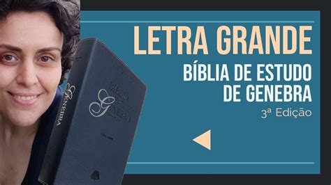 B Blia De Estudo De Genebra Edi O Ara Editora Cultura Crist