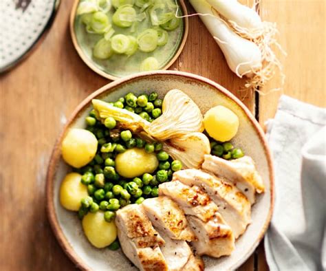 Filet De Poulet Petits Pois Et Pommes De Terre Sous Vide Cookidoo