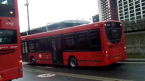 Enviro 200 Stagecoach London 36359 LX59AOK On Route 323 Moves To A Bus