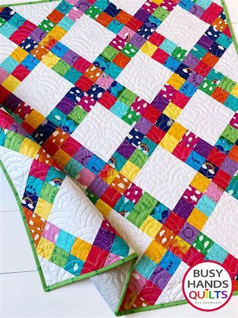 Hand Picked Rainbow Baby Quilt Quilt Kits Artofit